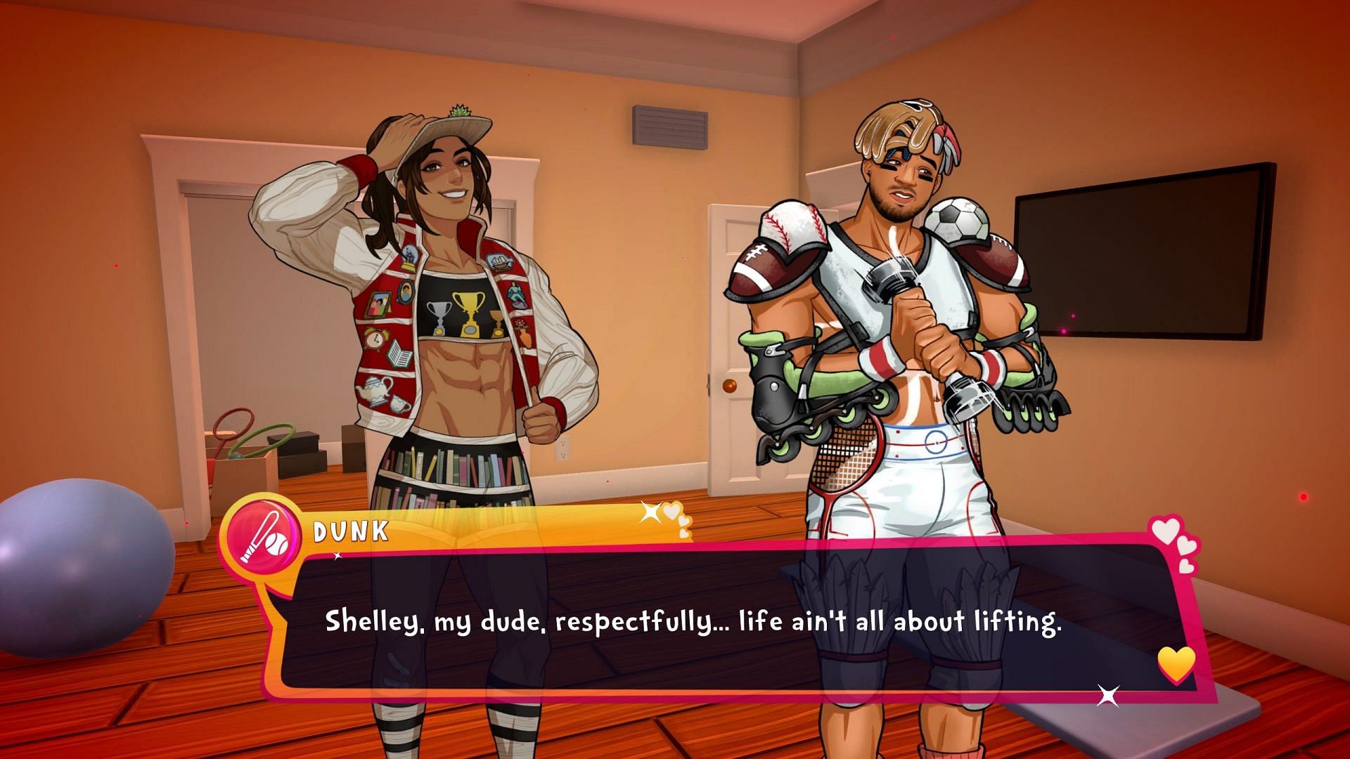 Each character in Date Everything is wholly unique (Image via Team17)
